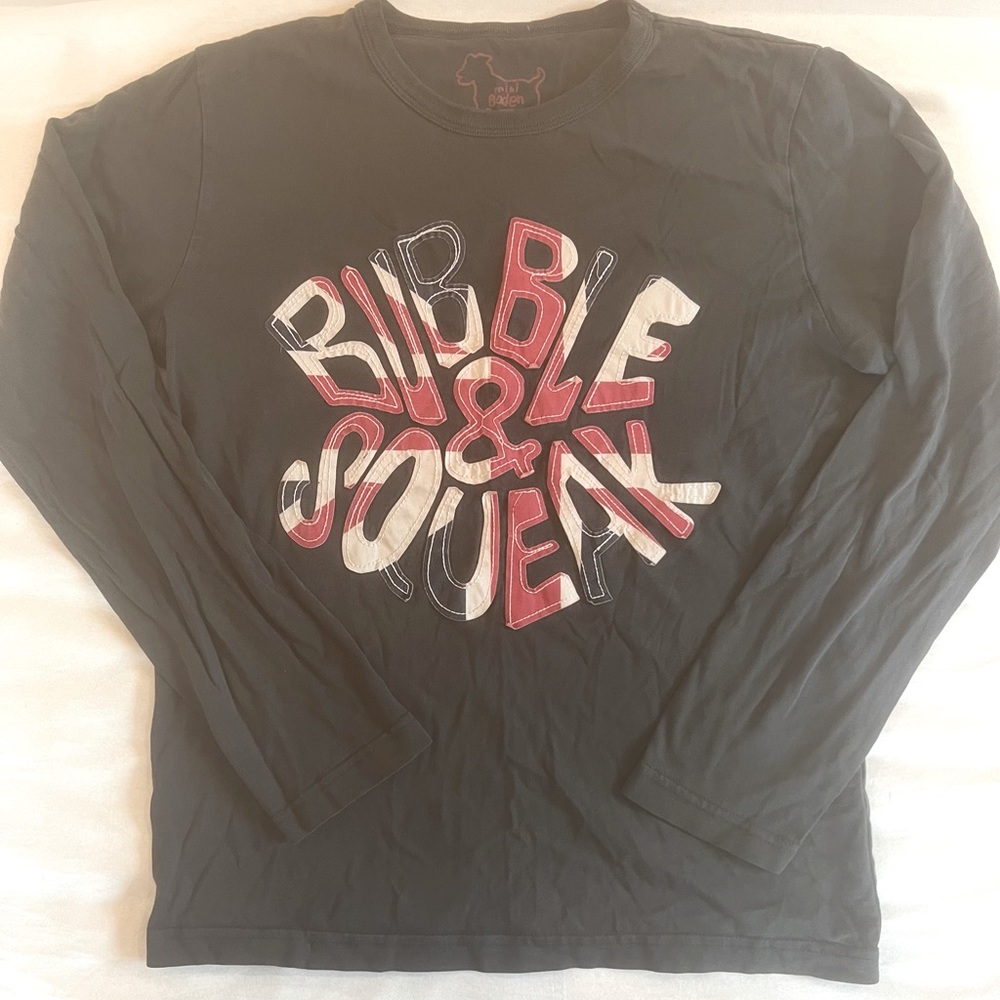 Boden LS Bubble &Squeak appliqué tee 11-12yr